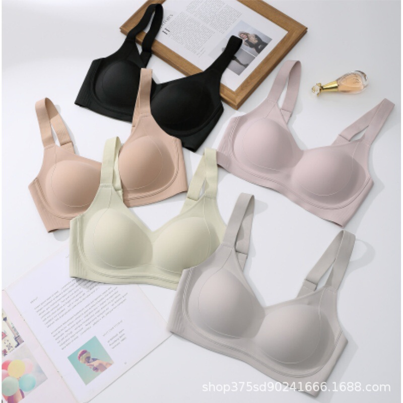 8118 Jelly Soft Support Lifting Push-Up Large Size Seamless Intimates Massage Fully Fixed Cup Anti-Sagging Comfortable Bra 8118 Jelly Soft Support Lifting Push-Up Large Size Seamless Intimates Massage Fully Fixed Cup Anti-Sagging Comfortable Bra