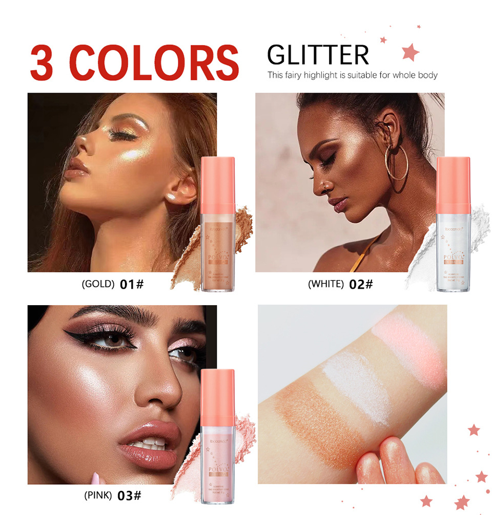 carina IBCCCNDC Fairy Highlighting erhellt helles, natürliches, dreidimensionales formendes Schlüsselbein-Knochenpat-Puder in voller Höhe_voghion.com