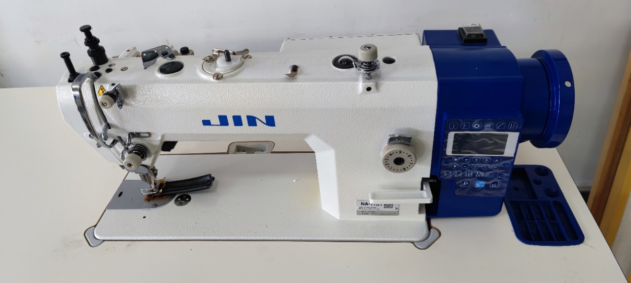 JIN marca NA-11UT de cuero grueso material de la máquina de coser de la máquina pesada hogar industrial Equipo automático máquina síncrona