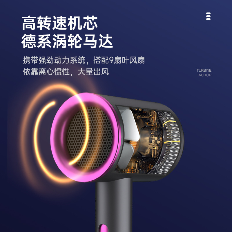 厂家直销爆款网红锤子电吹风机 大功率速干护发蓝光恒温静音 跨境|undefined