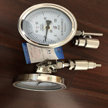 WSS-384法兰套管式双金属温度计WSSN-481-80℃-500℃L=100