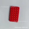 28 pieces double-sided suction cup red