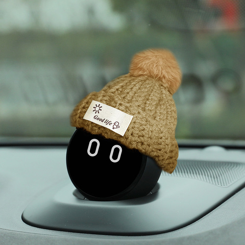 Weilai nomi hat personalized creative car interior glutinous rice modified cute woolen Year of the Rabbit decorative accessories