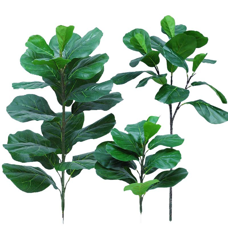 Planta artificial planta verde bonsai casa jardín interior decoración de ventana verde artificial hojas artificiales Qin Ye Rong
