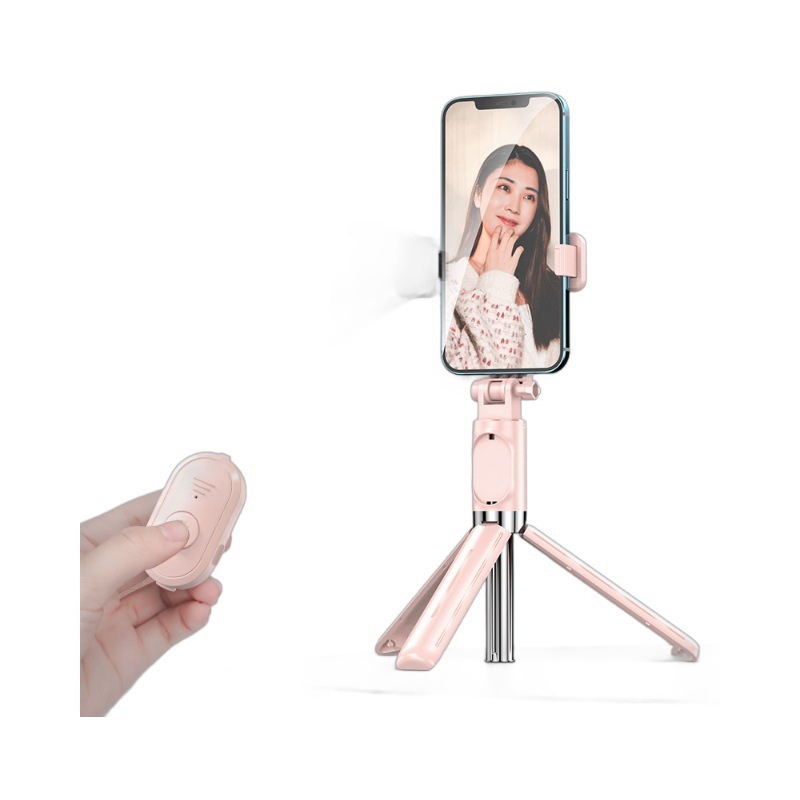 Palo Selfie con Trípode y Control Remoto Bluetooth de ABS para Transmisión en Vivo image 6