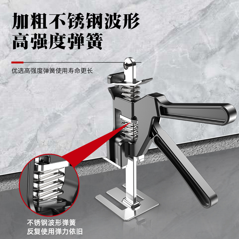 Nuevo dispositivo de elevación de pared de ladrillo pad altura dispositivo de elevación del gabinete hogar de metal dispositivo de elevación manual herramienta brazo de ahorro de mano de obra
