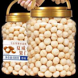 超市芥末味夏威夷果仁500g散装小包装坚果零食黄瓜咸蛋黄500g