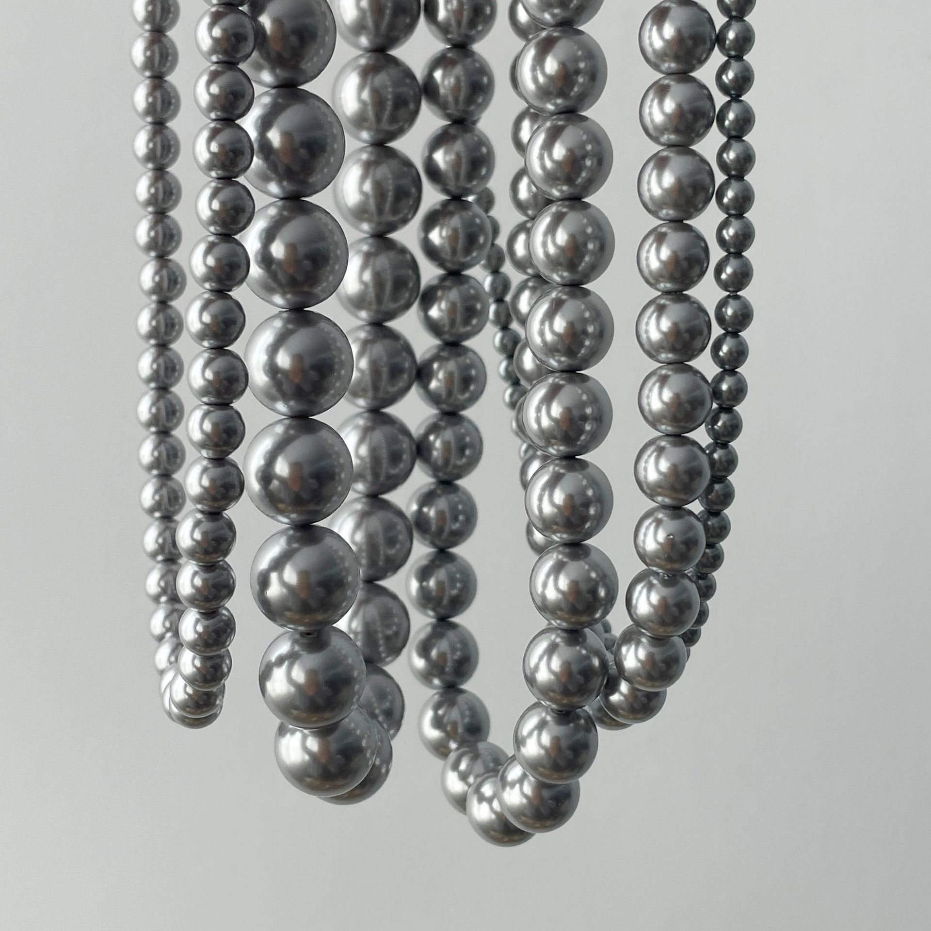 13g Weight Necklace Classification Artificial Pearls Chain Material 1 Piece Quantity Holiday, Daily Occasion 304 Stainless Steel, Artificial Pearl Material Geometric Pattern Women's Gender Beaded Design Elegant, Simple Style Style Elegant Simple Style Geometric 304 Stainless Steel Artificial Pearl Wholesale Necklace 14