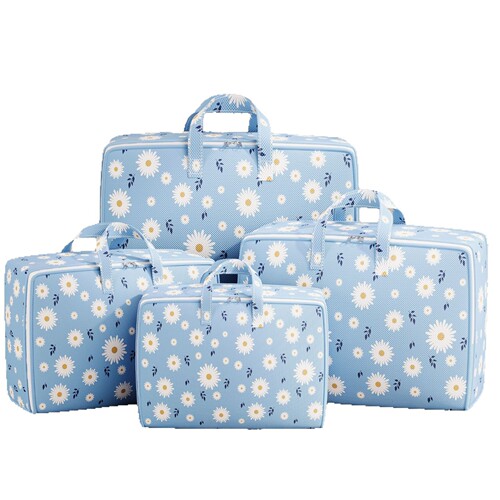 Quilt storage bag clothes clothes luggage moving packing bag large capacity thick dustproof and moisture-proof quilt woven bag