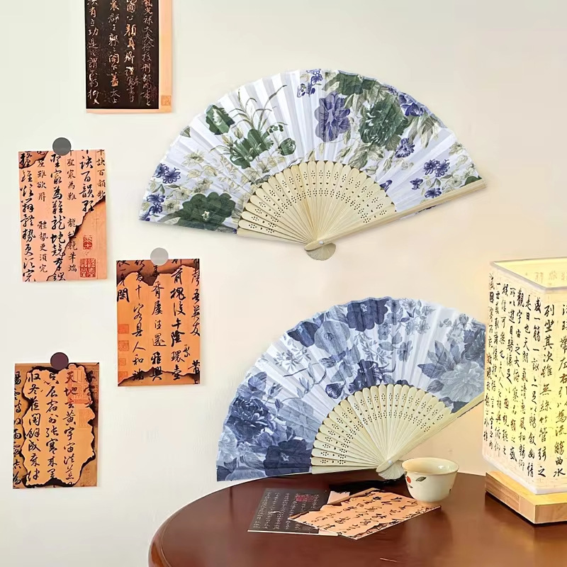 Fan de estilo antiguo chino de mini dama hermosa película y televisión accesorios de ropa disparar vestido de caballo acessorios fan