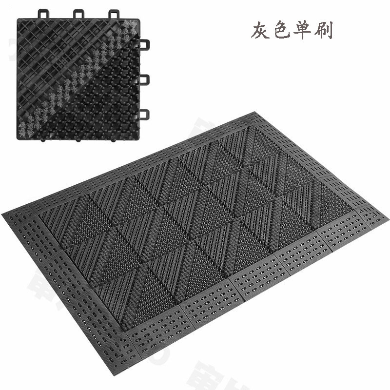 회색 단일 브러시