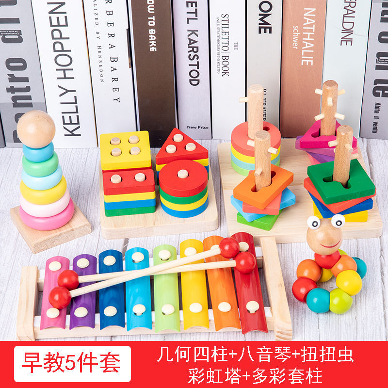 기하학적 4 열 + 8 톤 피아노 + 웜 + 타워 + 화려한 세트 칼럼