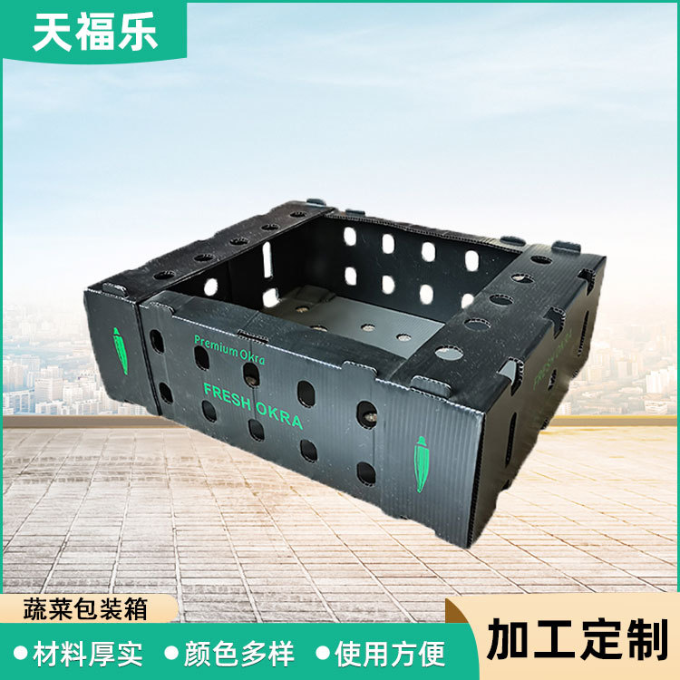 厂家批发中空板葡萄水果包装箱 不易变形塑料包装箱 量大从优