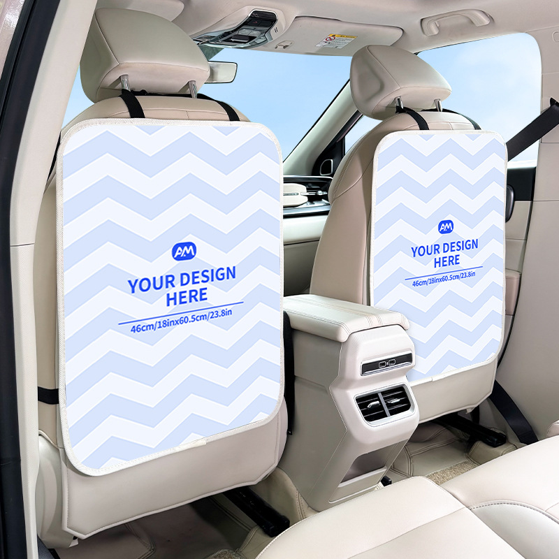 Cross-Border Supply Oxford Cloth Car Storage Bag Seat Back Storage Bag Storage Pouch Seat Organizer Bag