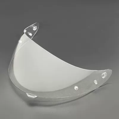 Compatible with HJC i71 helmet visor HJ-38 electroplated multi-color day and night universal photochromic visor anti-fog sticker helmet accessory (Dəbilqə (Kaska) aksesuarları) - transparent