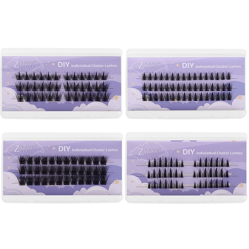 False Eyelash Cluster Extensions, Multi-Style 3–10 Row Kits, Reusable 9–15 mm Flare Lashes