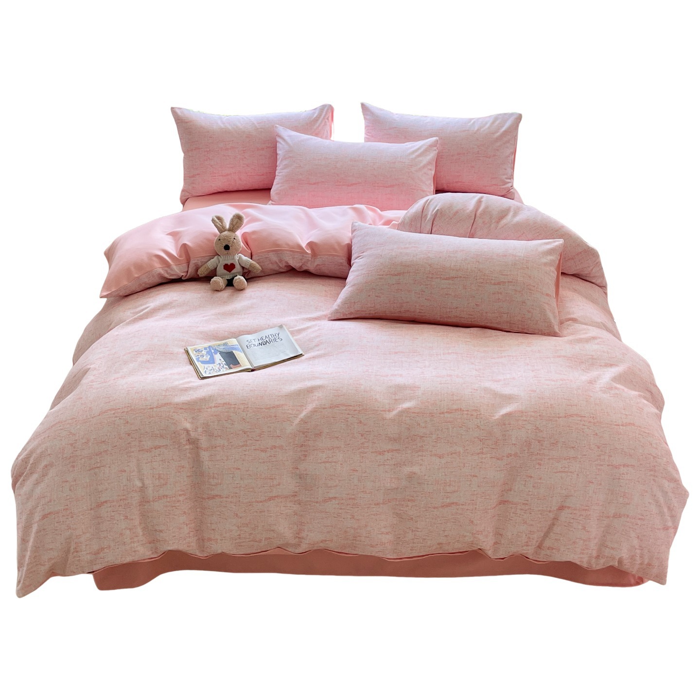 Algodón grueso y abrasivo de cuatro piezas conjunto de algodón 2025, nuevo tipo de sábanas de invierno y otoño sábanas de dormitorio tres piezas conjunto de ropa de cama