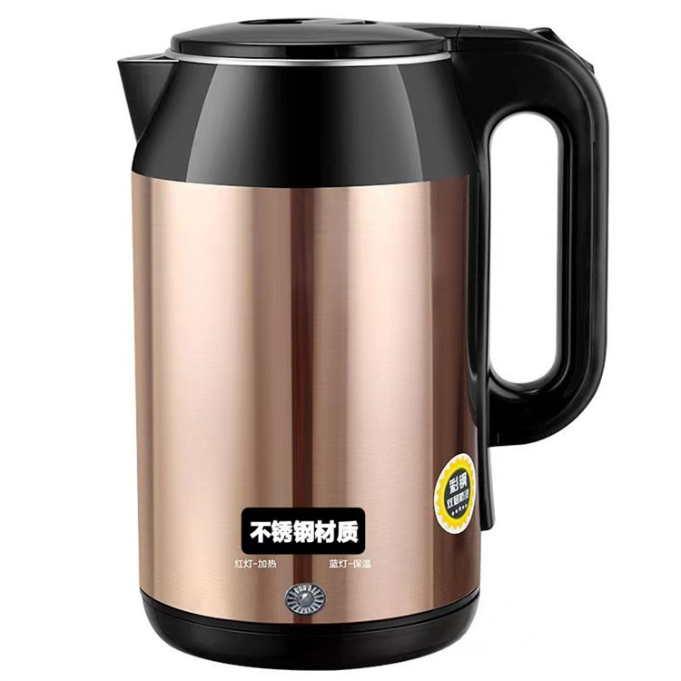 Wholesale electric kettle household stainless steel heat preservation integrated kettle automatic power-off large capacity kettle large