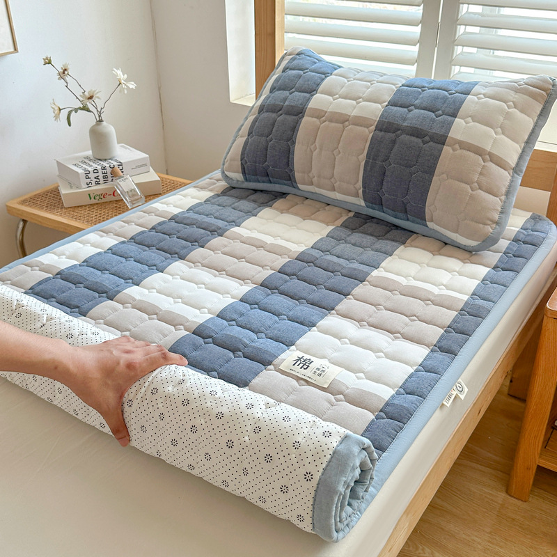 파란색과 녹색의 큰 격자