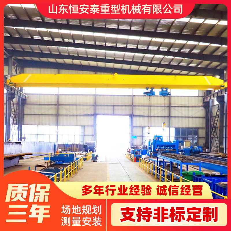 10 Ton Electric Single Girder Bridge Crane LD Type 9 m Small Suspension Crane Indoor Remote Control Single Girder Crane