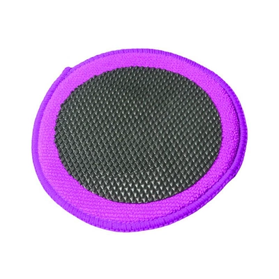 Cloth, Volcanic Mud, Mud Gloves, Pad Car cleaning tools - polka-dot-round-mud-rub-purple