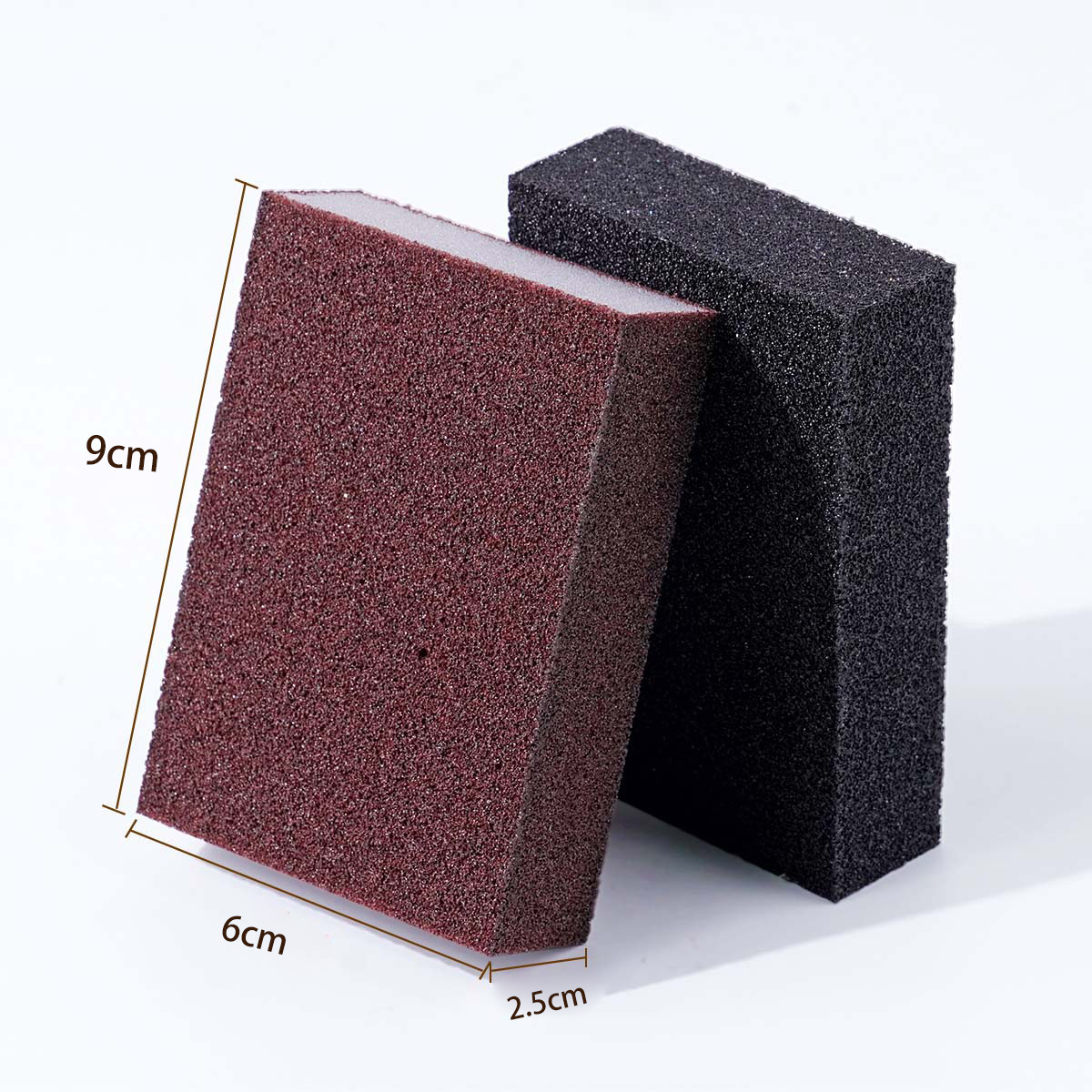 Esponja de esmeril, limpieza mágica, limpieza de la cocina, limpieza de las tareas del hogar, bloque de esponja de limpieza, bloque de molienda industrial, cepillo de óxido, artefacto