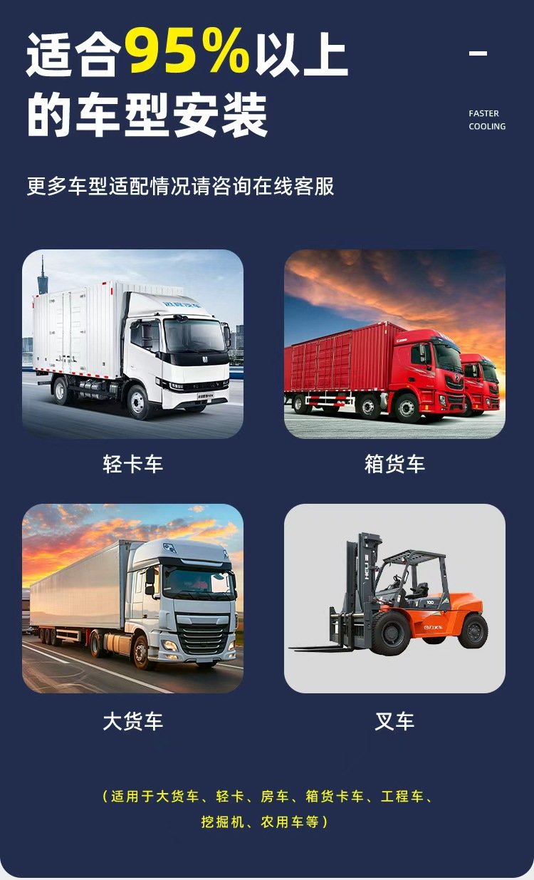 24V Rooftop Integrated Parking Air Conditioner, a Hot-Selling Product on Cross-Border E-Commerce Platforms, for Truck Parking and Rest Use, Purchased by Trade Merchants