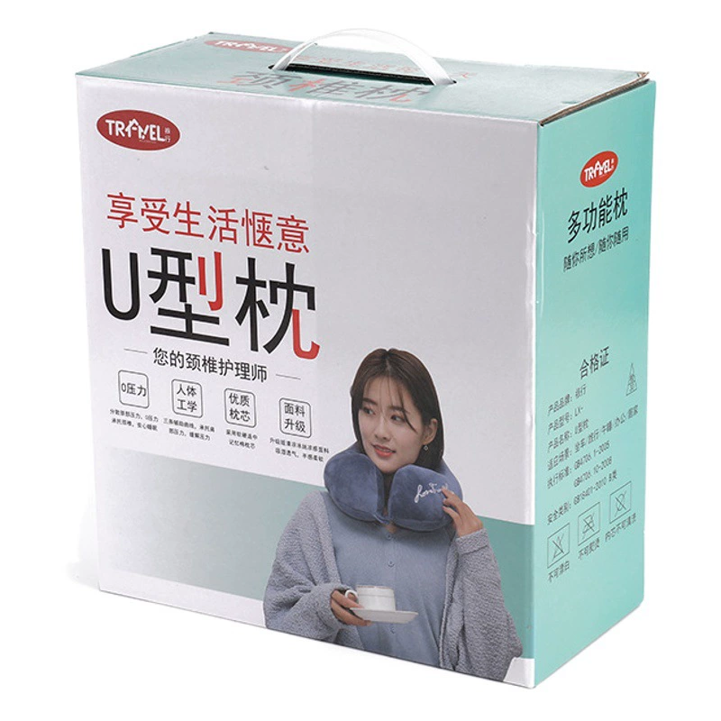Пена с эффектом памяти U-образные аксессуары для подушек Подушка для сна Дорожная сумка для хранения Маска для глаз Беруши Шнур Сумка Подвесная Пряжка Подушка