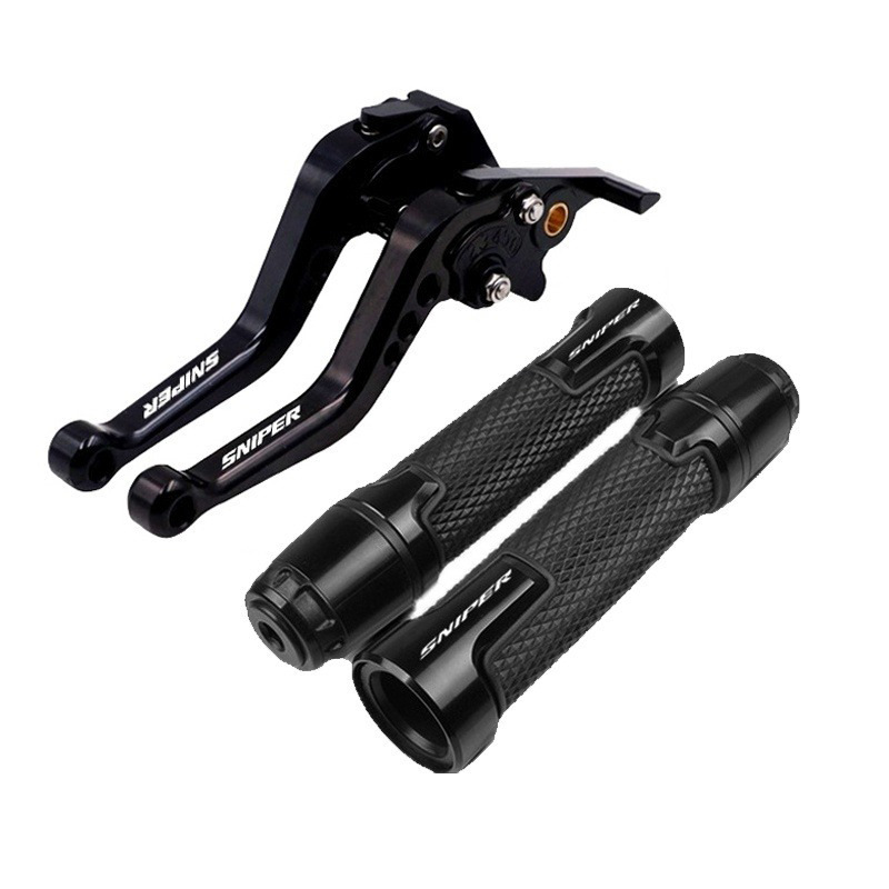 Motorcycle short lever brake clutch handle lever handle handle cover CNC suitable for Sniper155/sniper150