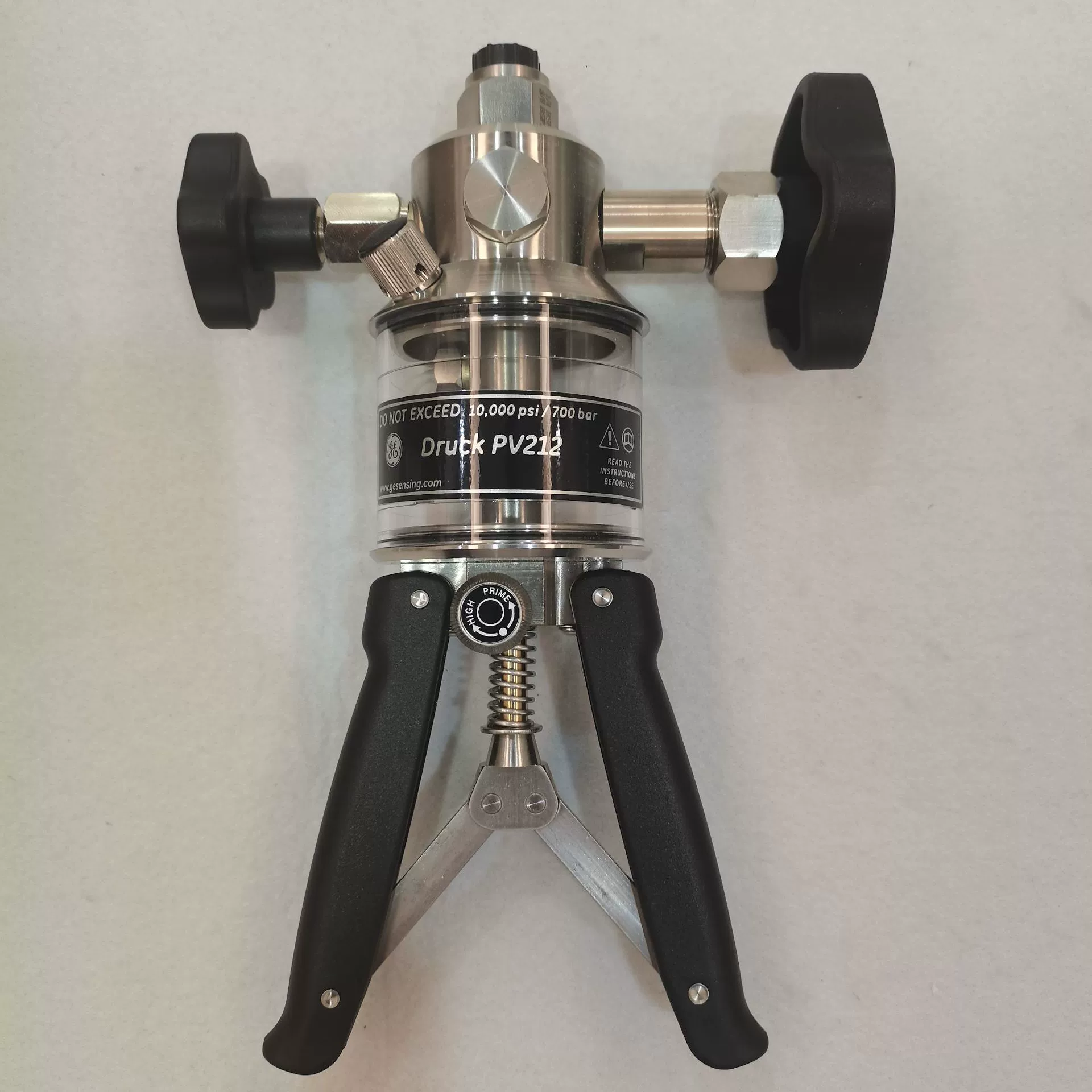 Ручной гидравлический насос DRUCK PV212, насос давления 700 бар PV212
