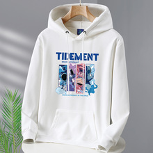 连帽男生卫衣服黑色外套潮牌宽松秋冬款加绒加厚春秋季长袖带帽衫