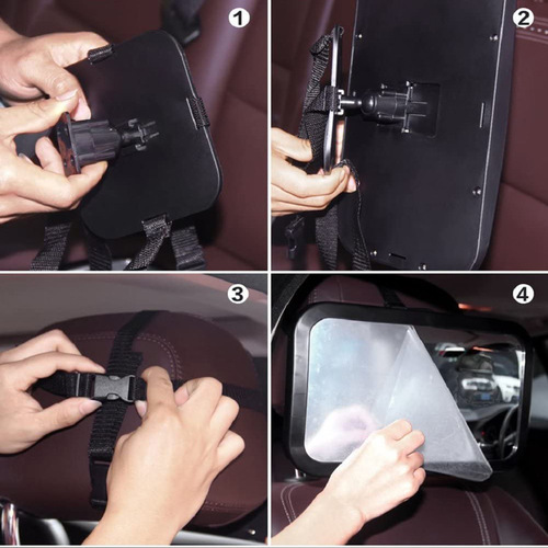 New large field of view baby car mirror in-car baby mirror observation mirror children's car rearview mirror rear view auxiliary mirror