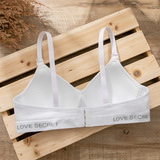 Комфортный тонкий поддерживающий бюстгальтер без косточек, бюстгалтер для школьников