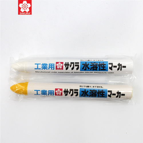 Japanese SAKURA Sakura Marker WSC Water-Soluble Industrial Chalk Markers Metal High-Temperature Marking Pens Wholesale