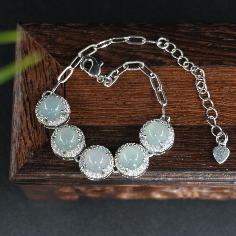 Natural Burmese Jade A-Grade Retro Bracelet, Exquisite and Versatile, Adjustable for Men and Women, Diverse Styles, One of a Kind 9090