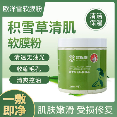 欧洋雪积雪草清肌软膜粉 净颜收缩毛孔清洁黑头招批发代理业务|ms
