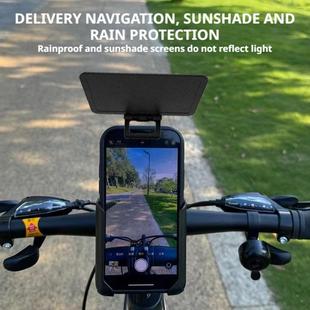 Mobile phone sun visor portable foldable sun visor easy installation multi-angle entrained sun visor in stock