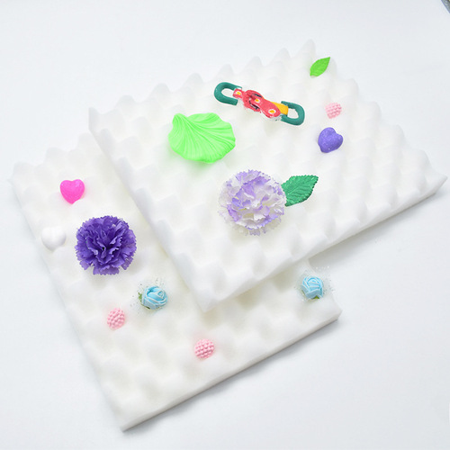 DIY Baking Sugar Flower Tool 2pcs Sugar Paste Flowers Drying and Setting Wave Sponge Pad Foam Pad