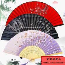 檀香扇子折扇苏州檀木香木男老阊门檀工竹女式工艺扇折叠扇垒德株