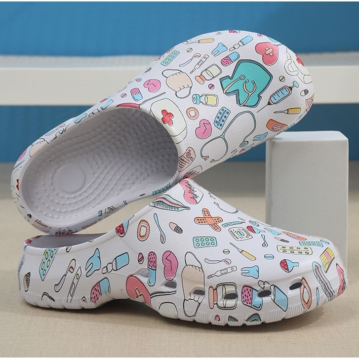 Surgical Shoes for Women, Thick-Soled, Non-Slip, Eva Medical Clogs for Hospital Operating Rooms, Nursing, Monitoring, Laboratory Work, and Specialized Use Surgical Shoes for Women, Thick-Soled, Non-Slip, Eva Medical Clogs for Hospital Operating Rooms, Nursing, Monitoring, Laboratory Work, and Specialized Use
