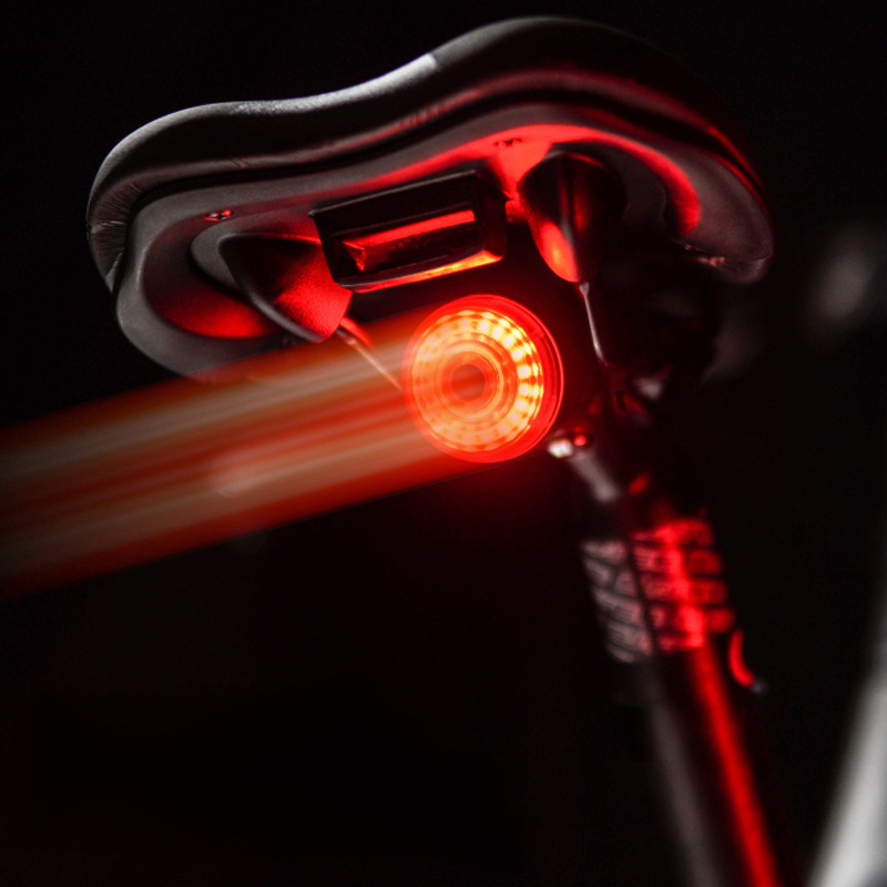 Bicycle Taillight Induction multi-function Bicycle brake Taillight Warning Taillight outdoors equipment parts