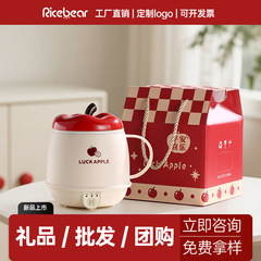 加热牛奶保温杯旅行早餐水杯便携式烧水杯烧水壶小型恒温电热水杯