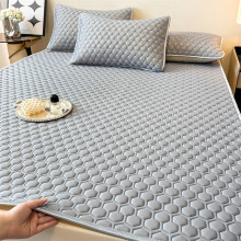 乳胶凉席三件套冰丝夏凉席子床笠可水洗空调软席家用夏季夏天透气