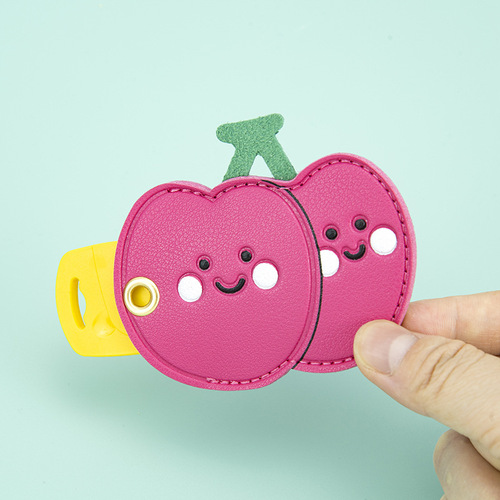 Bamenchongshe fruit koi access card set keychain creative fashion keychain personalized small gift for men and women