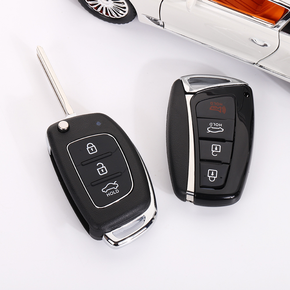 Carcasa Llave 3 Botones para Hyundai — Repuesto Simple de Alta Calidad
