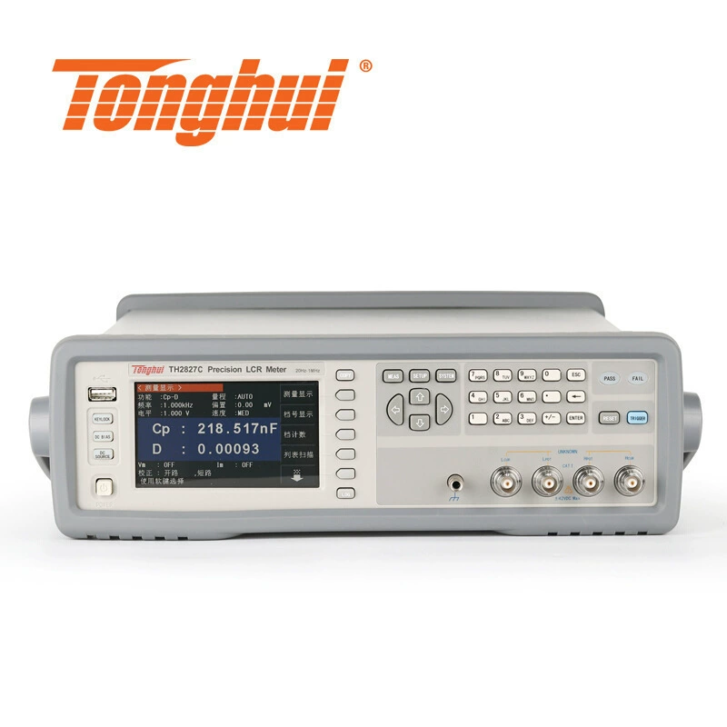 Tonghui TH2827C Прецизионный цифровой мост LCR TH2827A Трансформатор Частота 20 Гц - 1 МГц