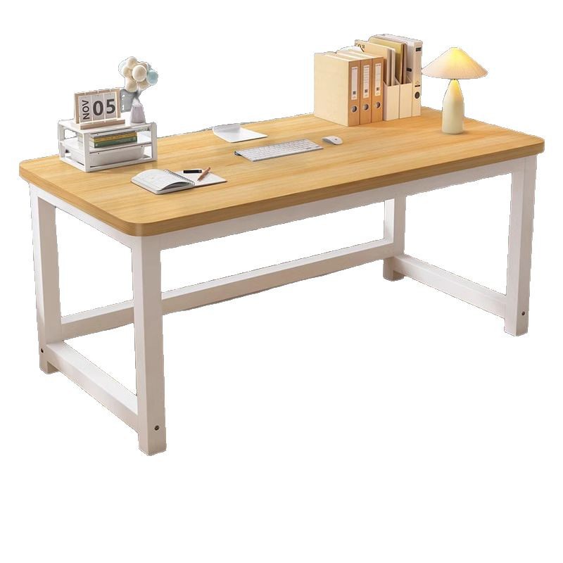 Escritorio simple, dormitorio doméstico, escritorio de estudio, escritorio de escuela primaria, escritorio de madera simple, escritorio largo, escritorio para computadora
