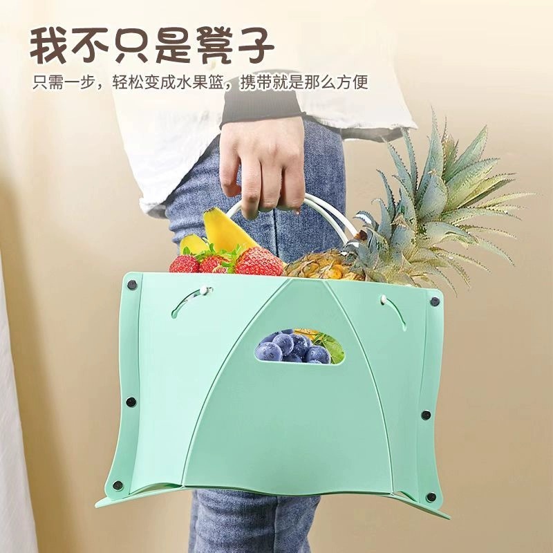 Portable Foldable Small Stool Bench Outdoor Folding Chair Ultra Lightweight Subway Train Travel Chair Waiting in Line No Seat Miracle