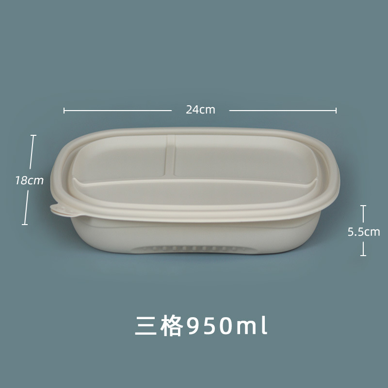 三格一次性餐盒RF3G