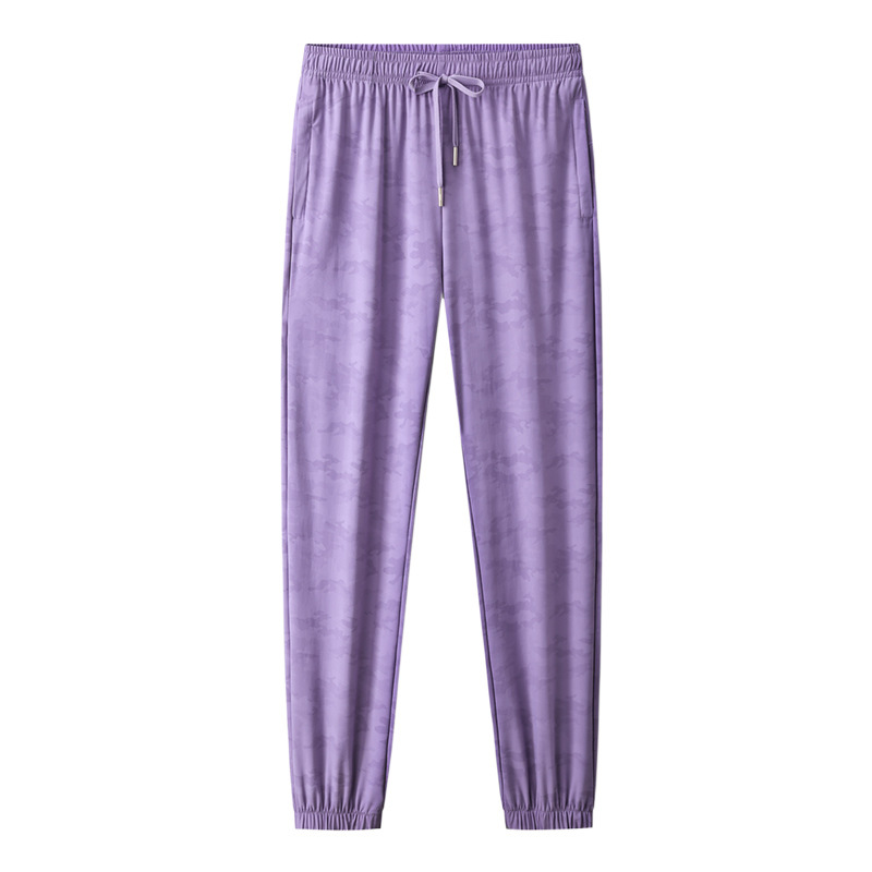 2024 pantalones de secado rápido de seda de hielo para mujer, estilo fino de verano, deportes al aire libre, pantalones de protección solar de secado rápido, fitness y transpirable